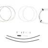Jagwire Cables & Housing|2x Elite Sealed Shift Cable Kit (White) (1.1mm) (2300mm) (Cables, Liners, & Housing)