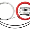 Jagwire Cables & Housing|2x Elite Sealed Shift Cable Kit (Red) (1.1mm) (2300mm) (Cables, Liners, & Housing)
