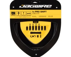 Jagwire Cables & Housing|1x Pro Shift Kit (Black) (For Shimano/SRAM) (Mountain & Road) (1.1mm) (2800mm) (Cable & Housing)