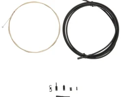 Jagwire Cables & Housing|1x Pro Shift Kit (Black) (For Shimano/SRAM) (Mountain & Road) (1.1mm) (2800mm) (Cable & Housing)