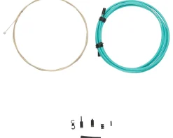 Jagwire Cables & Housing|1x Pro Shift Kit (Celeste) (For Shimano/SRAM) (Mountain & Road) (1.1mm) (2800mm)