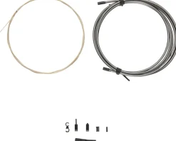 Jagwire Cables & Housing|1x Pro Shift Kit (Ice Grey) (For Shimano/SRAM) (Mountain & Road) (1.1mm) (2800mm) (Cable & Housing)