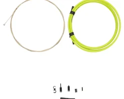 Jagwire Cables & Housing|1x Pro Shift Kit (Organic Green) (For Shimano/SRAM) (Mountain & Road) (1.1mm) (2800mm)