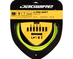 Jagwire Cables & Housing|1x Pro Shift Kit (Organic Green) (For Shimano/SRAM) (Mountain & Road) (1.1mm) (2800mm)