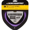 Jagwire Cables & Housing|2x Sport Shift Cable Kit (Purple) (For Shimano/SRAM) (1.1mm) (1500/2300mm) (Cables & Housing)