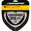 Jagwire Cables & Housing|2x Sport Shift Cable Kit (Braided White) (For SRAM/Shimano) (1.1mm) (1500/2300mm) (Cables & Housing)
