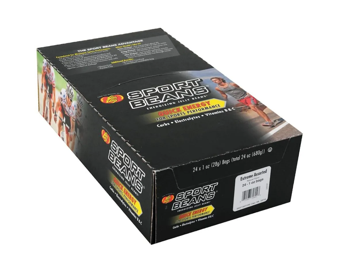 Jelly Belly Nutrition & Skin Care|Extreme Sport Beans (Assorted) (24 | 1.0oz Packets)