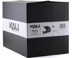 Kali Helmets|Clothing Sale|Zoka Stripe Full Face Helmet (Matte Black/Grey) (XL)