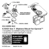 K-Edge Mounts & Handlebar Accessories|Garmin Combo Mount (Black) (Trek Madone Gen 7)