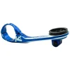 K-Edge Bike Computers|Mounts & Handlebar Accessories|Garmin/Wahoo Max XL Combo Mount LTD (Blue) (LEmm)