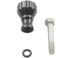 K-Edge Mounts & Handlebar Accessories|Go Big Thumb Screw for Action Camera or Light (Black) (Aluminum)