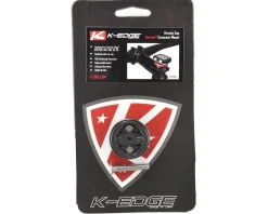 K-Edge Bike Computers|Mounts & Handlebar Accessories|Gravity Stem Cap Mount for Garmin Devices (Black)
