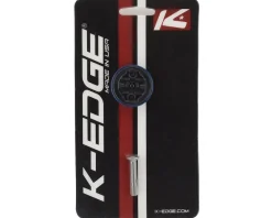 K-Edge Bike Computers|Mounts & Handlebar Accessories|Gravity Stem Cap Mount for Garmin Devices (Blue)