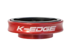 K-Edge Bike Computers|Mounts & Handlebar Accessories|Gravity Stem Cap Mount for Garmin Devices (Red)