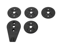 K-Edge Bike Computers|Mounts & Handlebar Accessories|Hammerhead Mounting System Insert Kit (Black) (Karoo Computers)