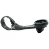 K-Edge Bike Computers|Mounts & Handlebar Accessories|35mm Max XL Combo Mount (Black Anodized) (w/ GoPro-Style Mount) (Garmin Insert)