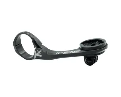 K-Edge Bike Computers|Mounts & Handlebar Accessories|35mm Max XL Combo Mount (Black Anodized) (w/ GoPro-Style Mount) (Garmin Insert)