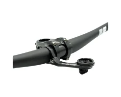 K-Edge Bike Computers|Mounts & Handlebar Accessories|35mm Max XL Combo Mount (Black Anodized) (w/ GoPro-Style Mount) (Garmin Insert)