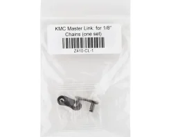 KMC Chains & Accessories|1/8" Chain Master Link (Black) (Single Speed) (1)