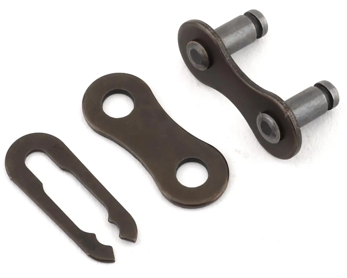 KMC Chains & Accessories|1/8" Chain Master Link (Black) (Single Speed) (1)