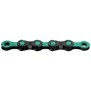 KMC Chains & Accessories|DLC 12 Chain (Black/Celeste) (12 Speed) (126 Links)