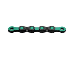 KMC Chains & Accessories|DLC 12 Chain (Black/Celeste) (12 Speed) (126 Links)