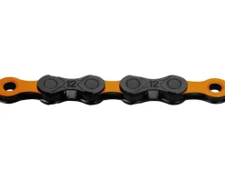 KMC Chains & Accessories|DLC 12 Chain (Black/Orange) (12 Speed) (126 Links)