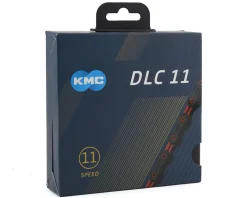KMC Chains & Accessories|DLC 11 Chain (Black/Red) (11 Speed) (116 Links)