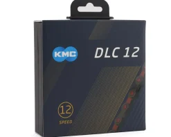 KMC Chains & Accessories|DLC 12 Chain (Black/Red) (12 Speed) (126 Links)