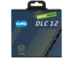 KMC Chains & Accessories|DLC Waxed Chain (Black) (12 Speed) (126 Links)