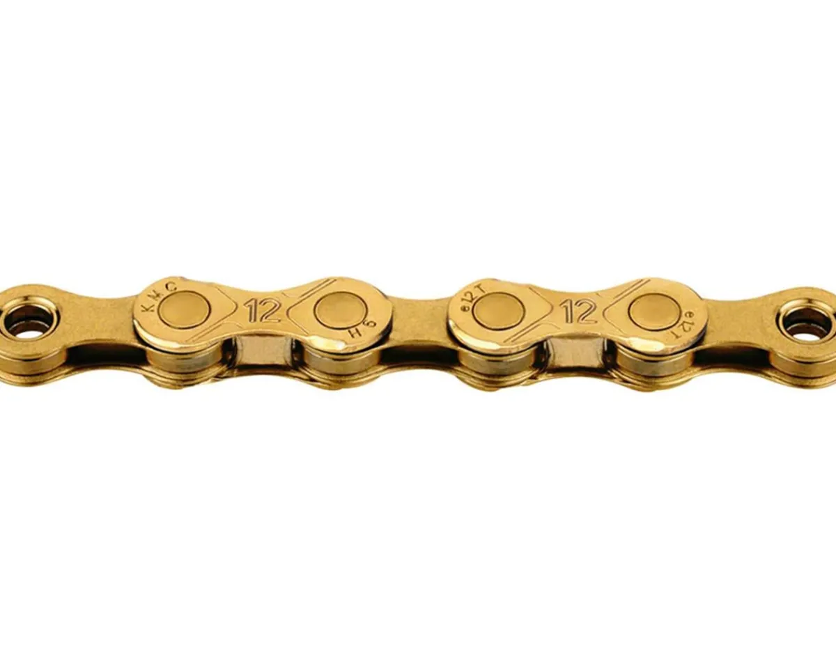 KMC Chains & Accessories|e12 Chain (Ti Gold) (12 Speed) (136 Links)