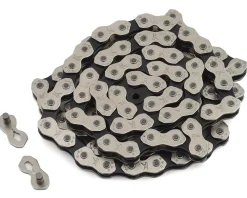 KMC Chains & Accessories|K1 Kool Narrow Chain (Silver/Black) (Single Speed) (110 Links) (3/32")