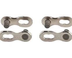 KMC Chains & Accessories|Missing Link Master Link (Silver) (10 Speed) (2 Pairs)