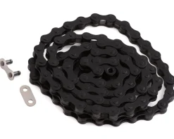 KMC Chains & Accessories|S1 BMX Chain (Painted Black) (Single Speed) (112 Links)