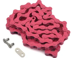 KMC Chains & Accessories|S1 BMX Chain (Pink) (Single Speed) (112 Links)