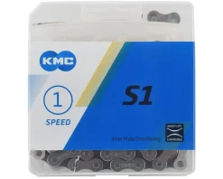 KMC Chains & Accessories|S1 BMX Chain (Silver/Brown) (Single Speed) (112 Links)