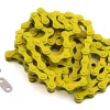 KMC Chains & Accessories|S1 BMX Chain (Yellow) (Single Speed) (112 Links)