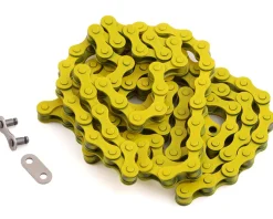 KMC Chains & Accessories|S1 BMX Chain (Yellow) (Single Speed) (112 Links)