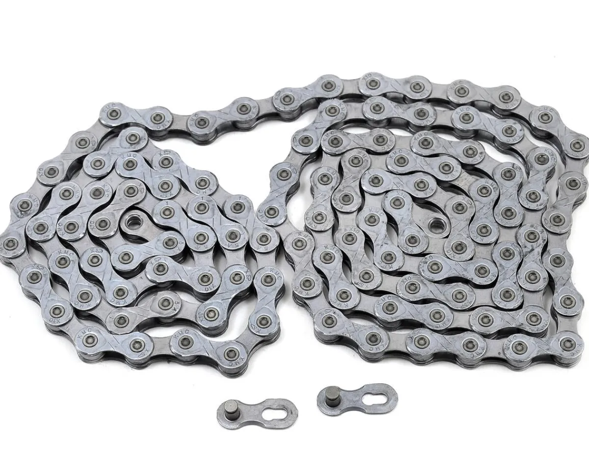 KMC Chains & Accessories|X10 EcoProTeq Chain (Silver) (10-Speed) (116 Links)
