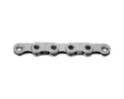 KMC Chains & Accessories|X-Flat EPT Waxed Chain (Silver) (12/13-Speed) (126 Links) (Compatible w/SRAM T-Type & AXS Systems)