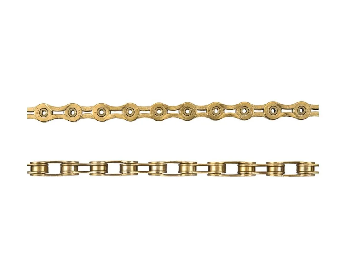 KMC Chains & Accessories|X9SL Chain (Ti Nitride Gold) (9 Speed) (116 Links)