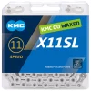 KMC Chains & Accessories|X11SL Waxed Chain (Silver) (11 Speed) (118 Links)