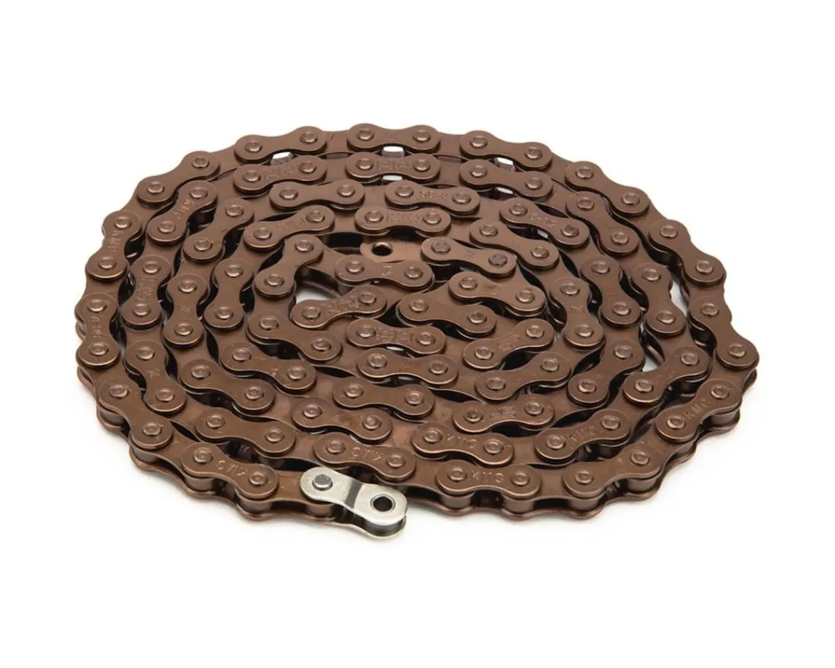 KMC Chains & Accessories|Z510HX Heavy Duty Chain (Copper) (Single Speed) (112 Links) (1/8")