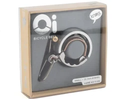 Knog Mounts & Handlebar Accessories|Oi Bell Luxe (Silver) (Small | 22.2mm)