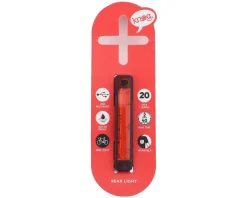 Knog Bike Lights|Plus Rear Light (Black) (20 Lumens)