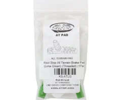 Kool Stop Brakes|All Terrain Brake Pads (Lime Green) (Threaded) (1 Pair)