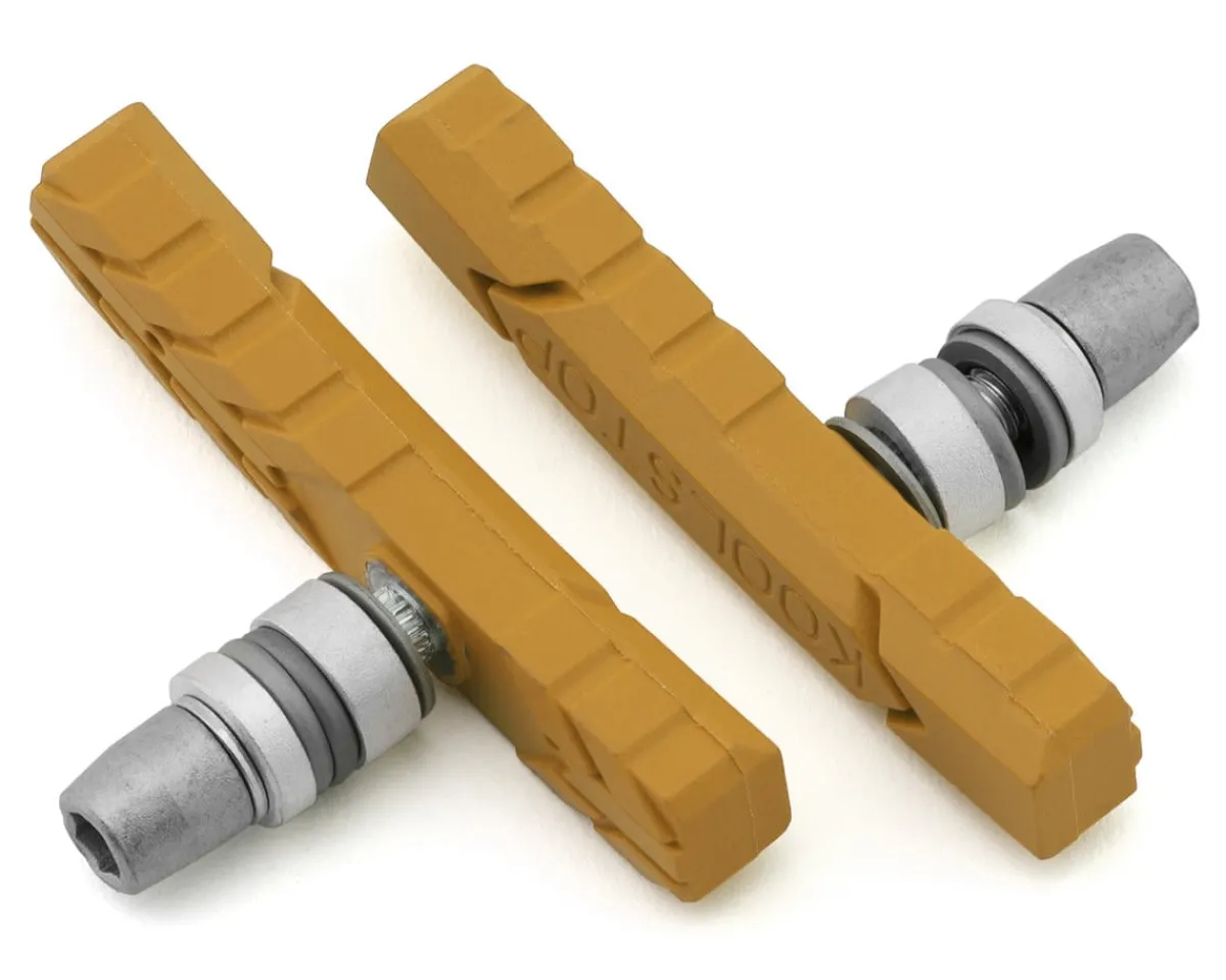 Kool Stop Brakes|All Terrain Brake Pads (Yellow) (Threaded) (1 Pair)