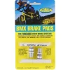 Kool Stop Brakes|BMX Brake Pads (White) (Threaded) (1 Pair)