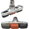 Kool Stop Brakes|Cantilever Cross Brake Pads (Silver) (1 Pair) (Threaded Post) (Triple Compound)