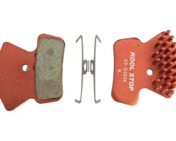 Kool Stop Brakes|Disc Brake Pads (Organic) (w/ Cooling Pins) (SRAM Guide, Avid Trail) (1 Pair)